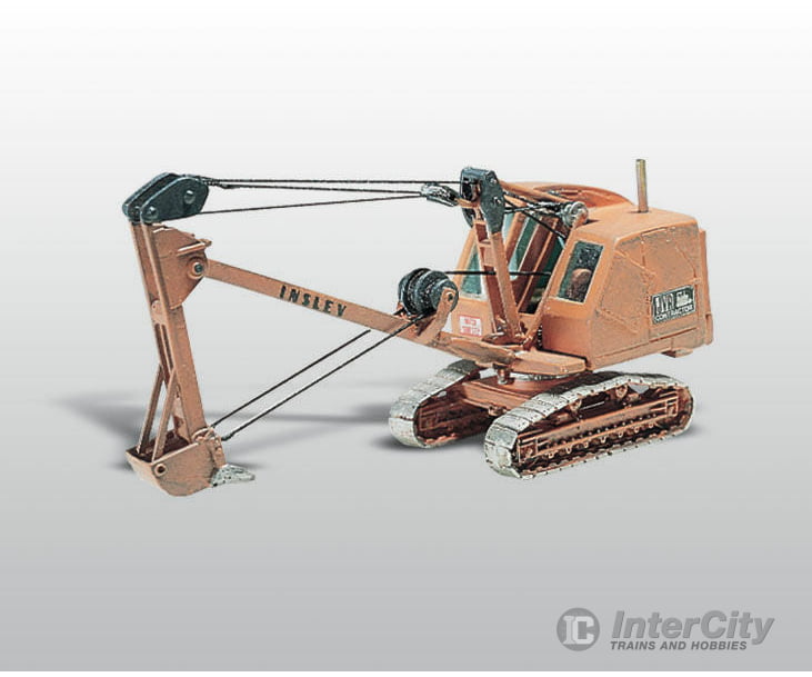 Woodland Scenics 237 Insley Model K Backhoe - Kit -- On Crawler Chassis Cars & Trucks