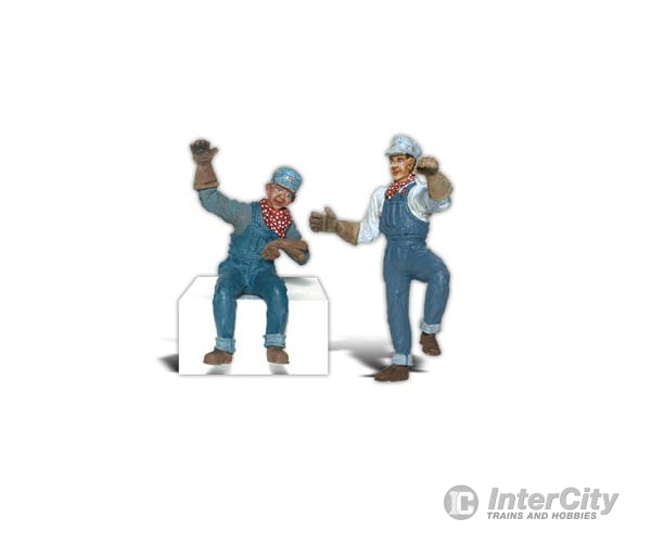 Woodland Scenics 2540 Scenic Accents(R) Figures - - Earl & Eddie Engineer