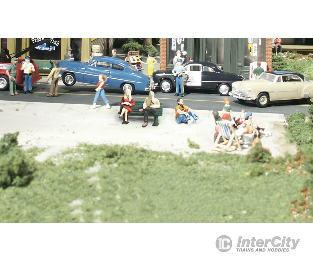Woodland Scenics 2759 Scenic Accents(R) Figures - - People Sitting Pkg(6)