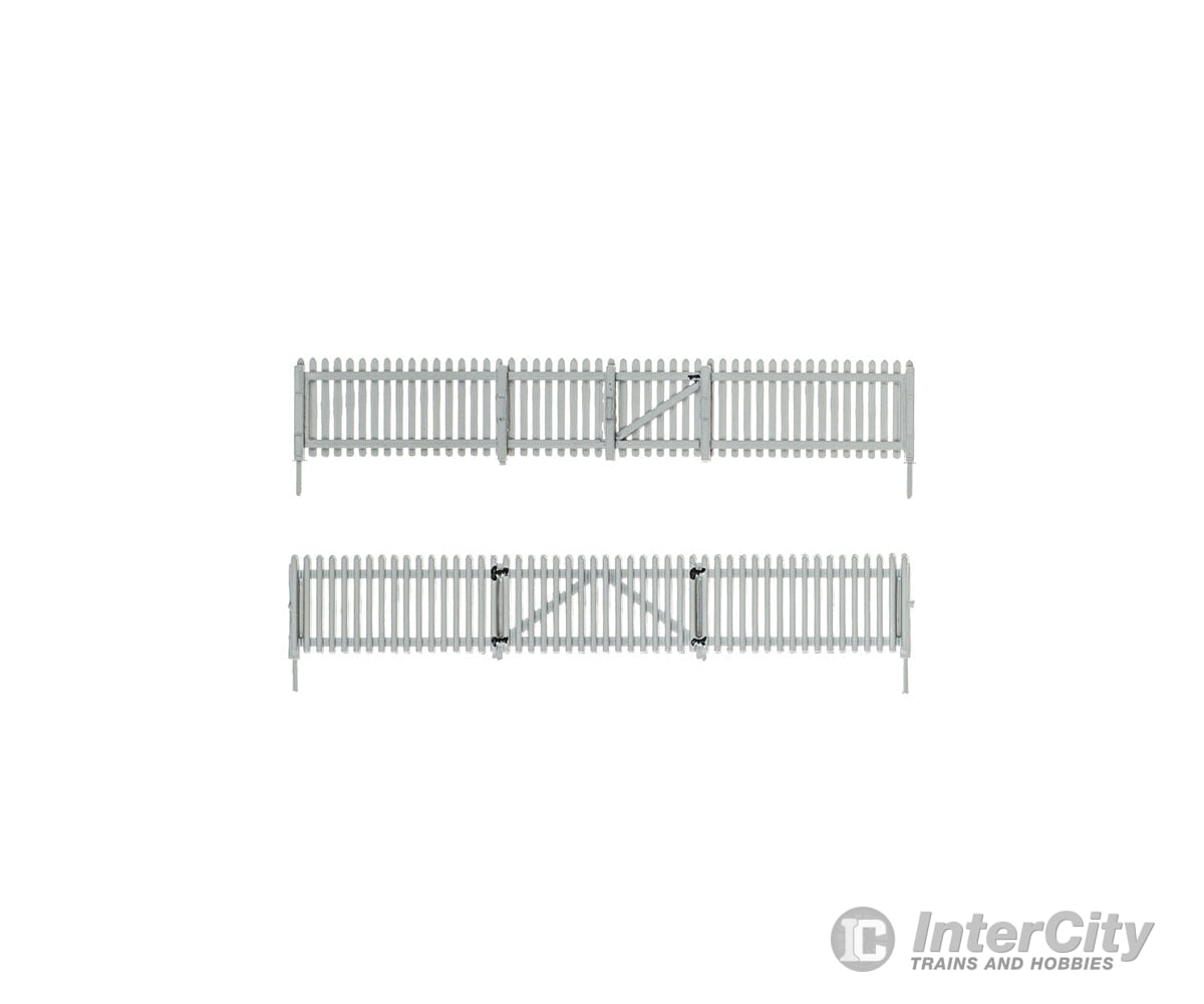 Woodland Scenics 3004 Picket Fence - Kit With Gates Hinges & Planter Pins Total Scale Length: