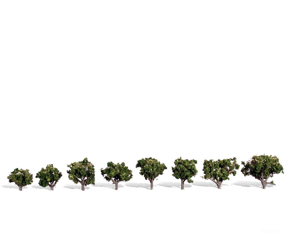 Woodland Scenics 3501 Sun Kissed 3/4’-1-1/4’ - 8/Pk Classic Trees & Vegetation