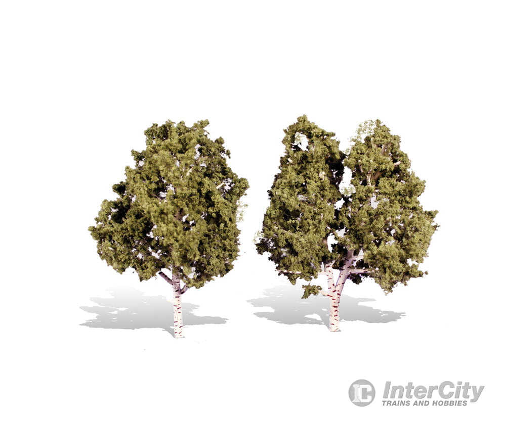 Woodland Scenics 3536 Waters Edge 5’ - 6’ - 2/Pk Classic Trees & Vegetation