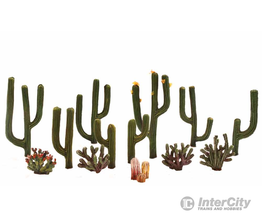 Woodland Scenics 3600 Cactus Plants 0.5’ - 2.5’ (13/Pk) Classic Trees & Vegetation
