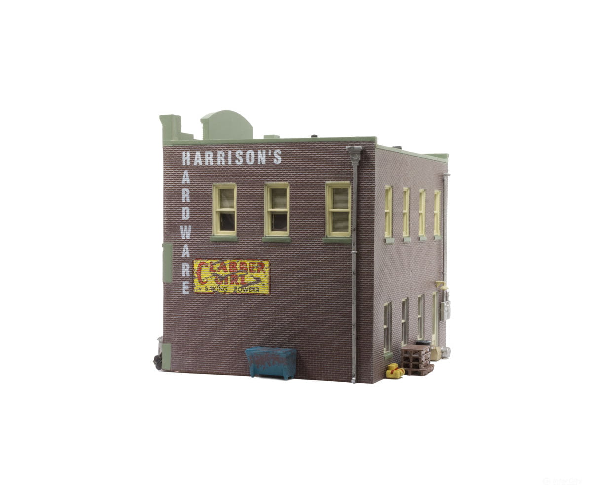 Woodland Scenics 4921 Harrison’s Hardware (Lit) N Scale Structures