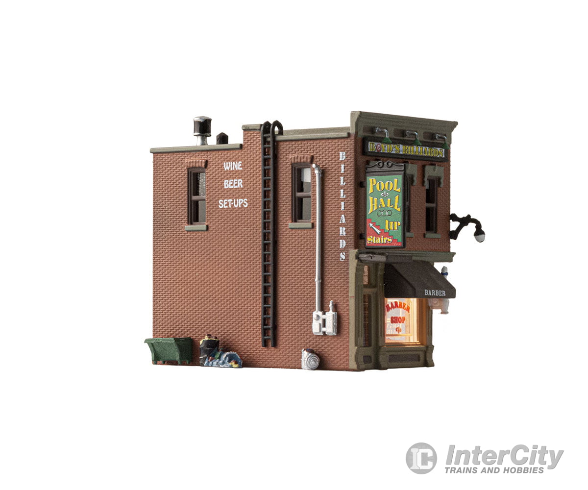 Woodland Scenics 4923 Corner Emporium (Lit) N Scale Structures