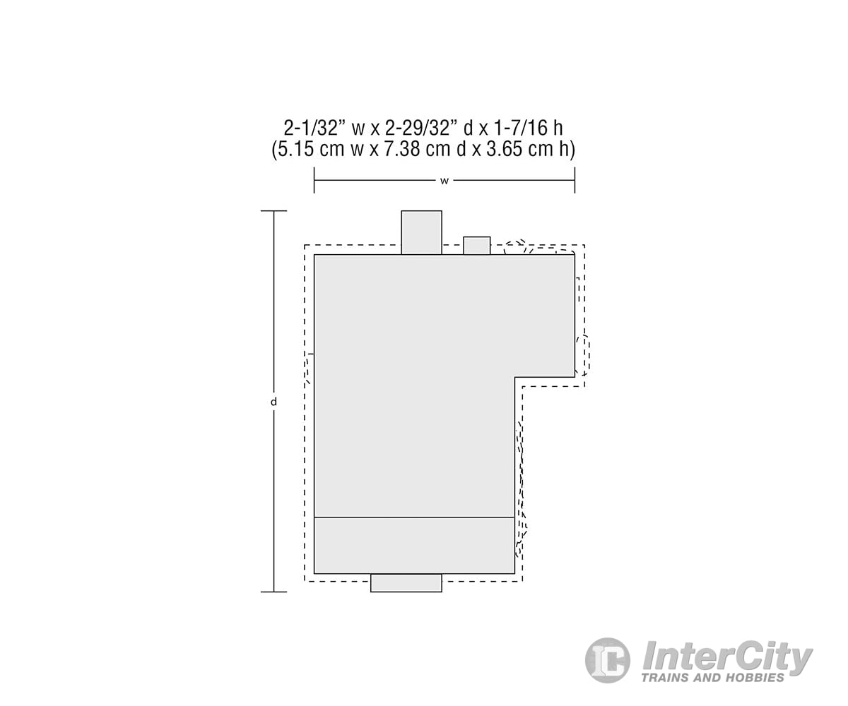 Woodland Scenics 4926 Granny’s House (Lit) N Scale Structures