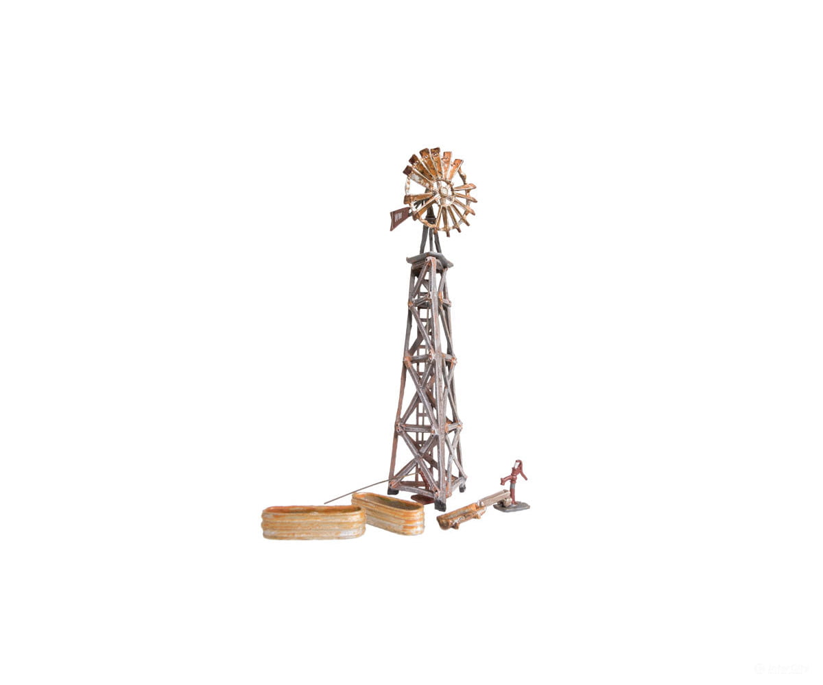 Woodland Scenics 4936 Old Windmill N Scale Structures