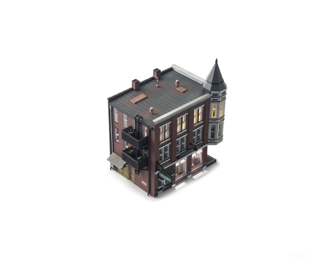 Woodland Scenics 4938 Davenport Dempartment Store (Lit) N Scale Structures