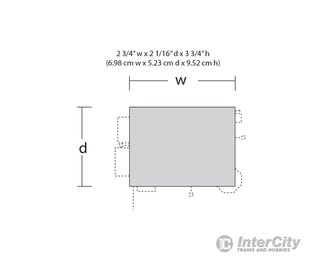 Woodland Scenics 4938 Davenport Dempartment Store (Lit) N Scale Structures