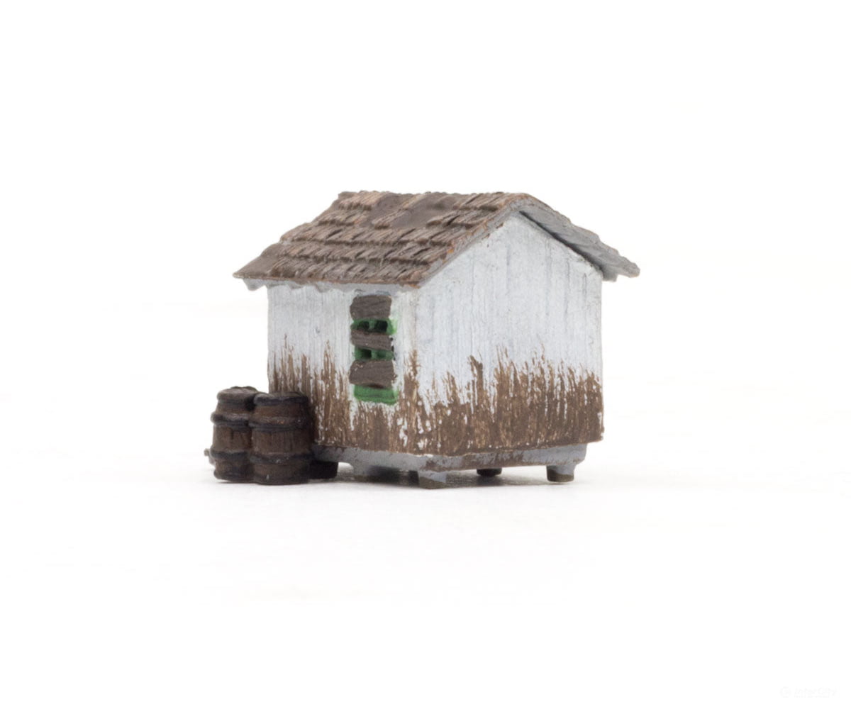 Woodland Scenics 4948 Wood Shack N Scale Structures
