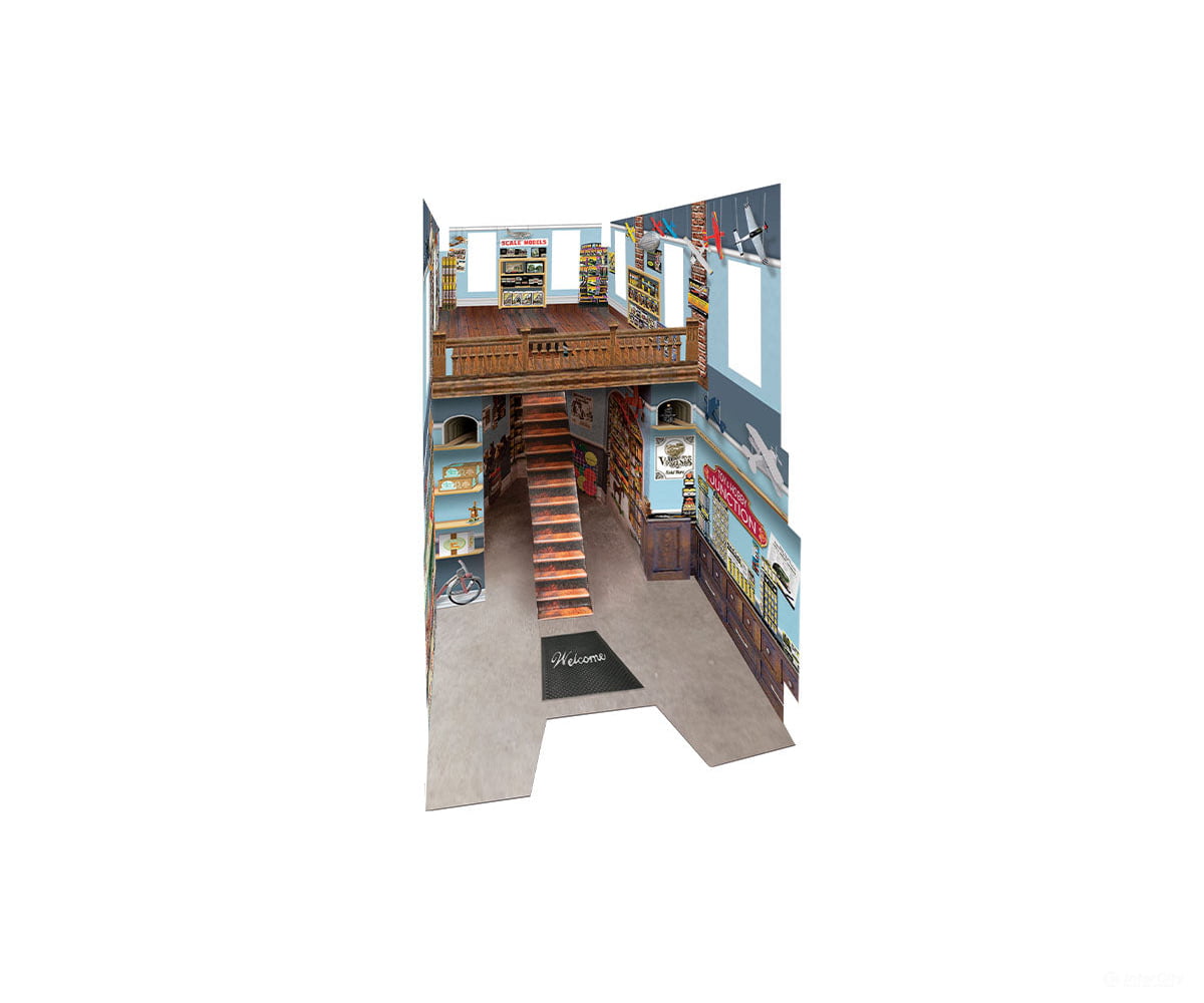 Woodland Scenics 4960 Toy & Hobby Junction N Scale Structures
