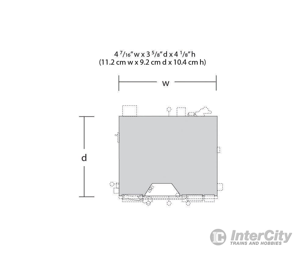Woodland Scenics 5021 Lubener’s General Store (Lit) Ho Scale Structures