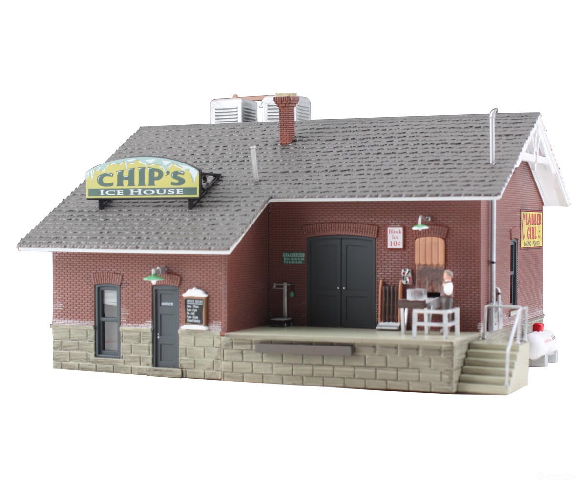 Woodland Scenics 5028 Chip’s Ice House Ho Scale Structures
