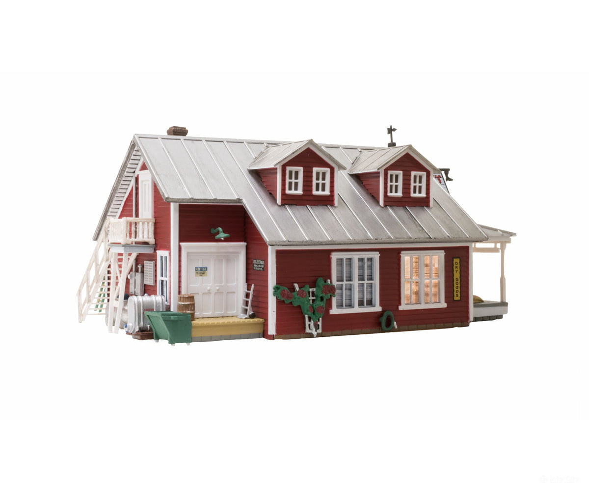 Woodland Scenics 5031 Country Store Expansion (Lit) Ho Scale Structures