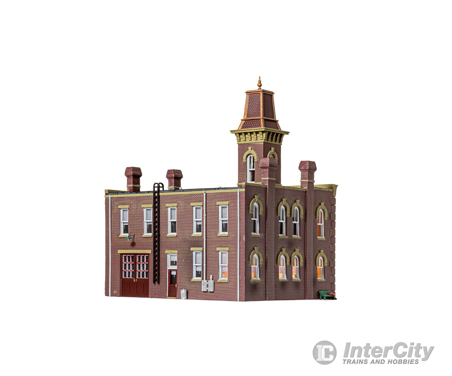 Woodland Scenics 5034 Firehouse (Lit) Ho Scale Structures
