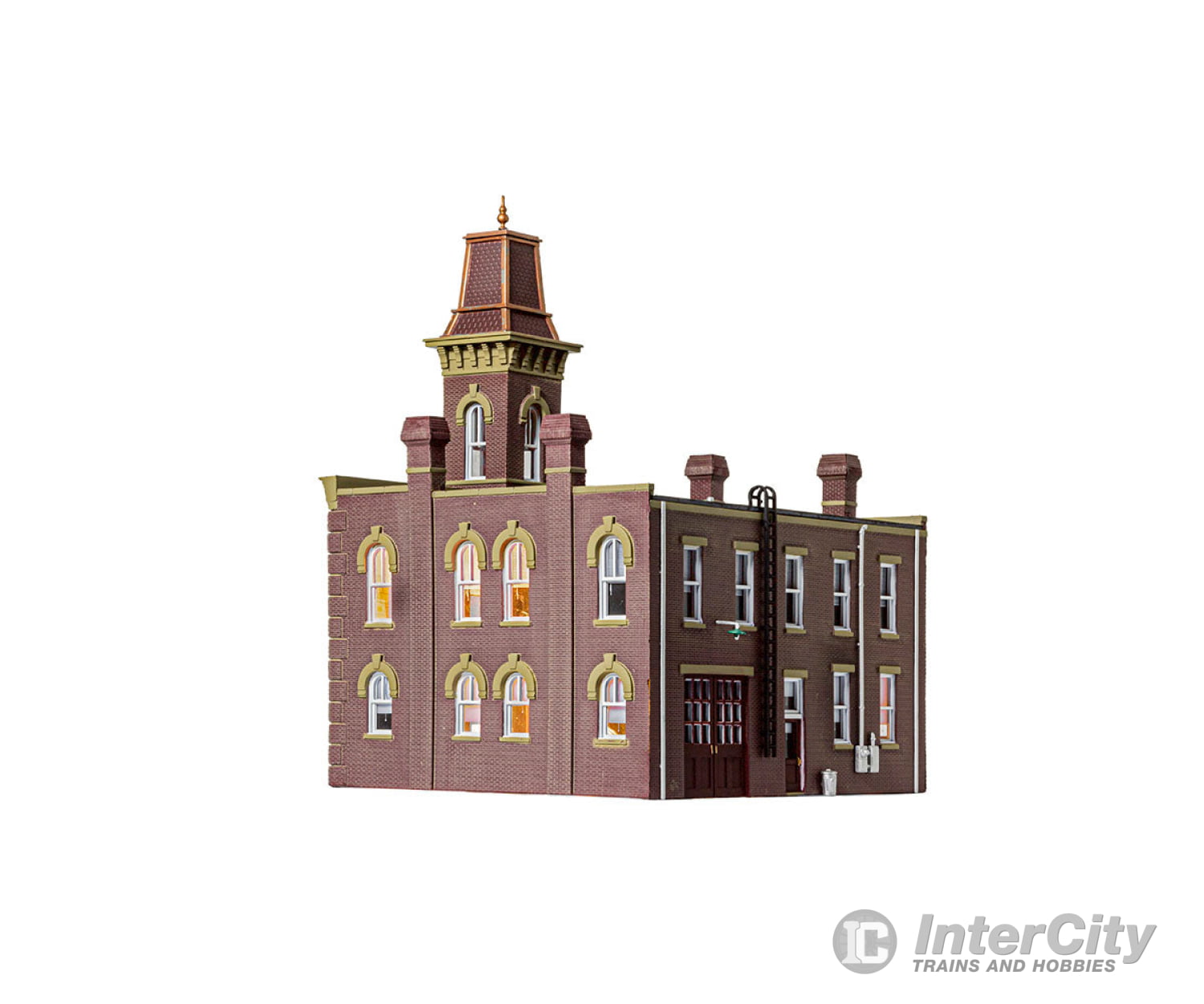 Woodland Scenics 5034 Firehouse (Lit) Ho Scale Structures