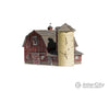Woodland Scenics 5038 Old Weathered Barn (Lit) Ho Scale Structures