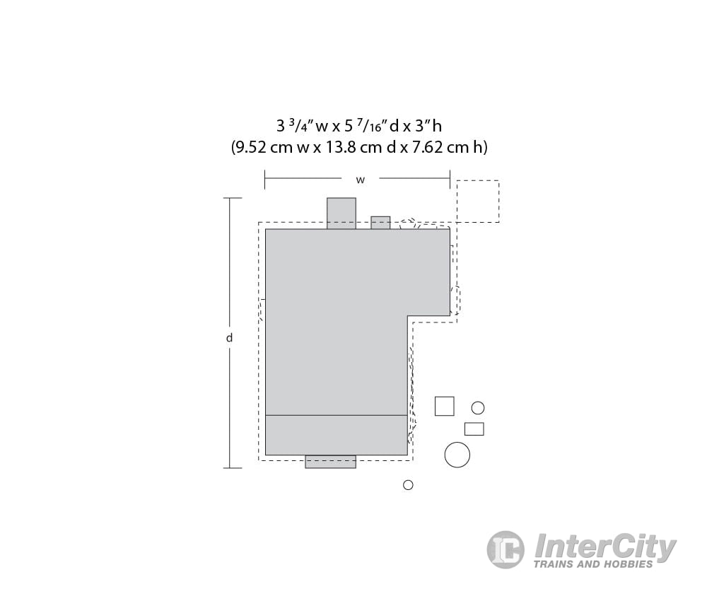 Woodland Scenics 5040 Old Homestead (Lit) Ho Scale Structures