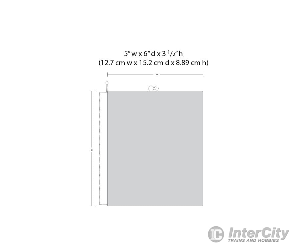 Woodland Scenics 5045 Deuce’s Bike Shop (Lit) Ho Scale Structures