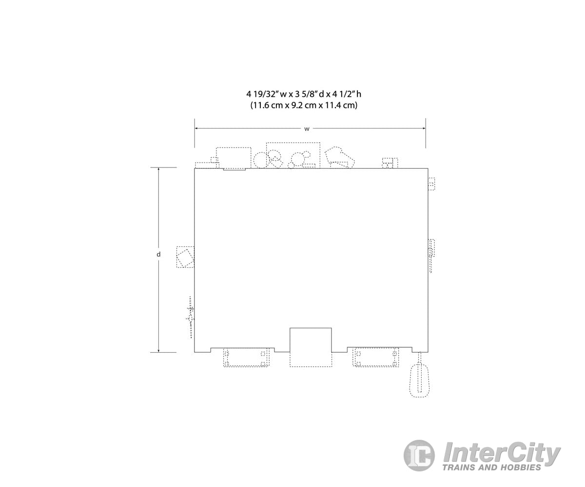 Woodland Scenics 5053 Dugan’s Paint Store (Lit) Ho Scale Structures
