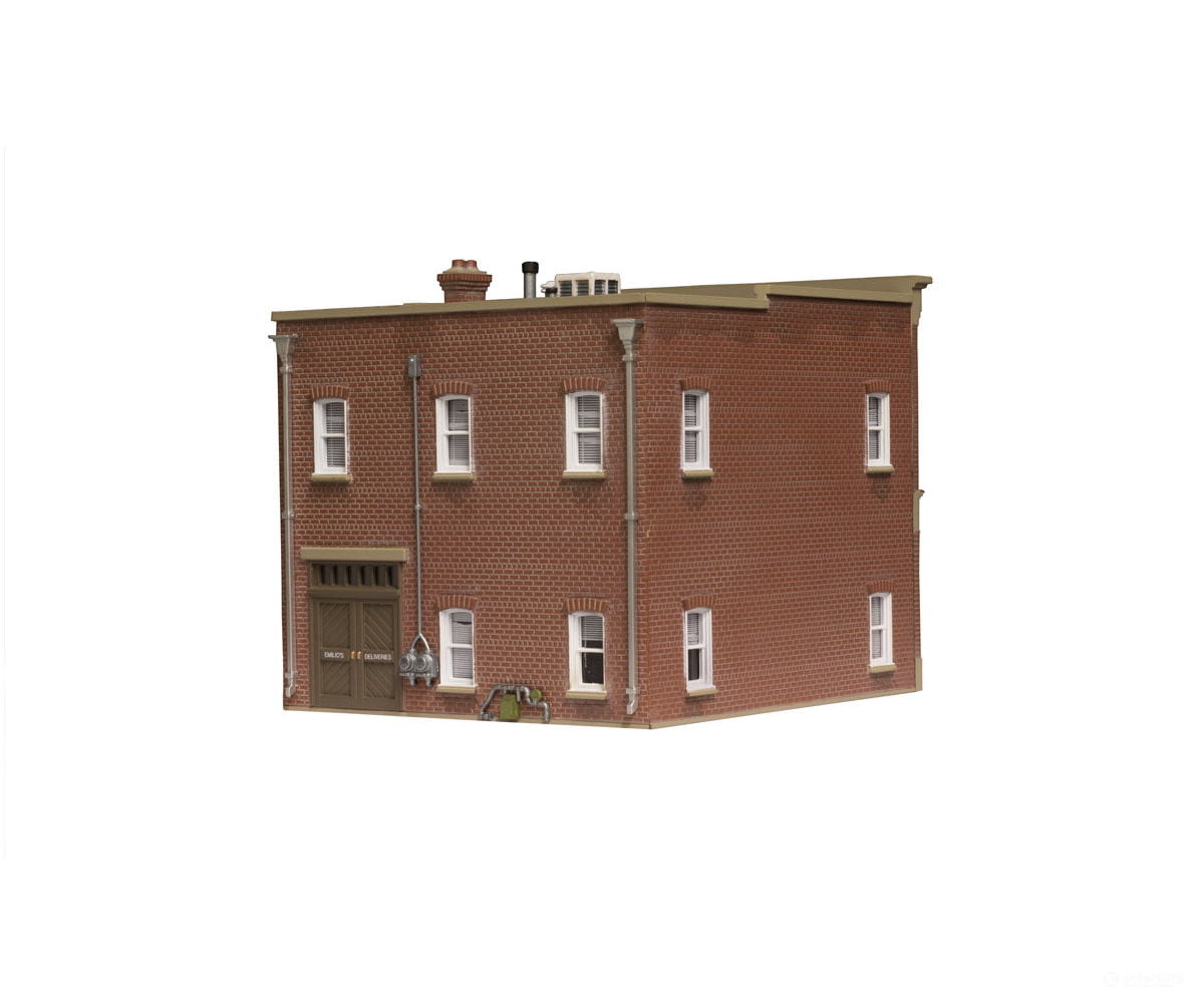 Woodland Scenics 5055 Emilio’s Italian Restaurant (Lit) Ho Scale Structures