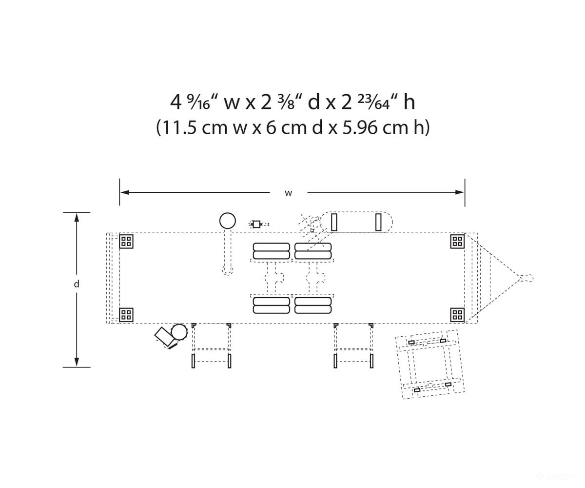 Woodland Scenics 5061 Double Decker Trailer (Lit) Ho Scale Structures