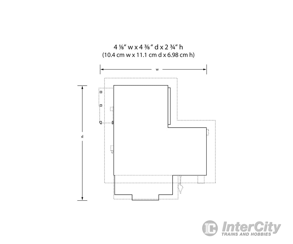 Woodland Scenics 5063 Letters Parcels & Post (Lit) Ho Scale Structures