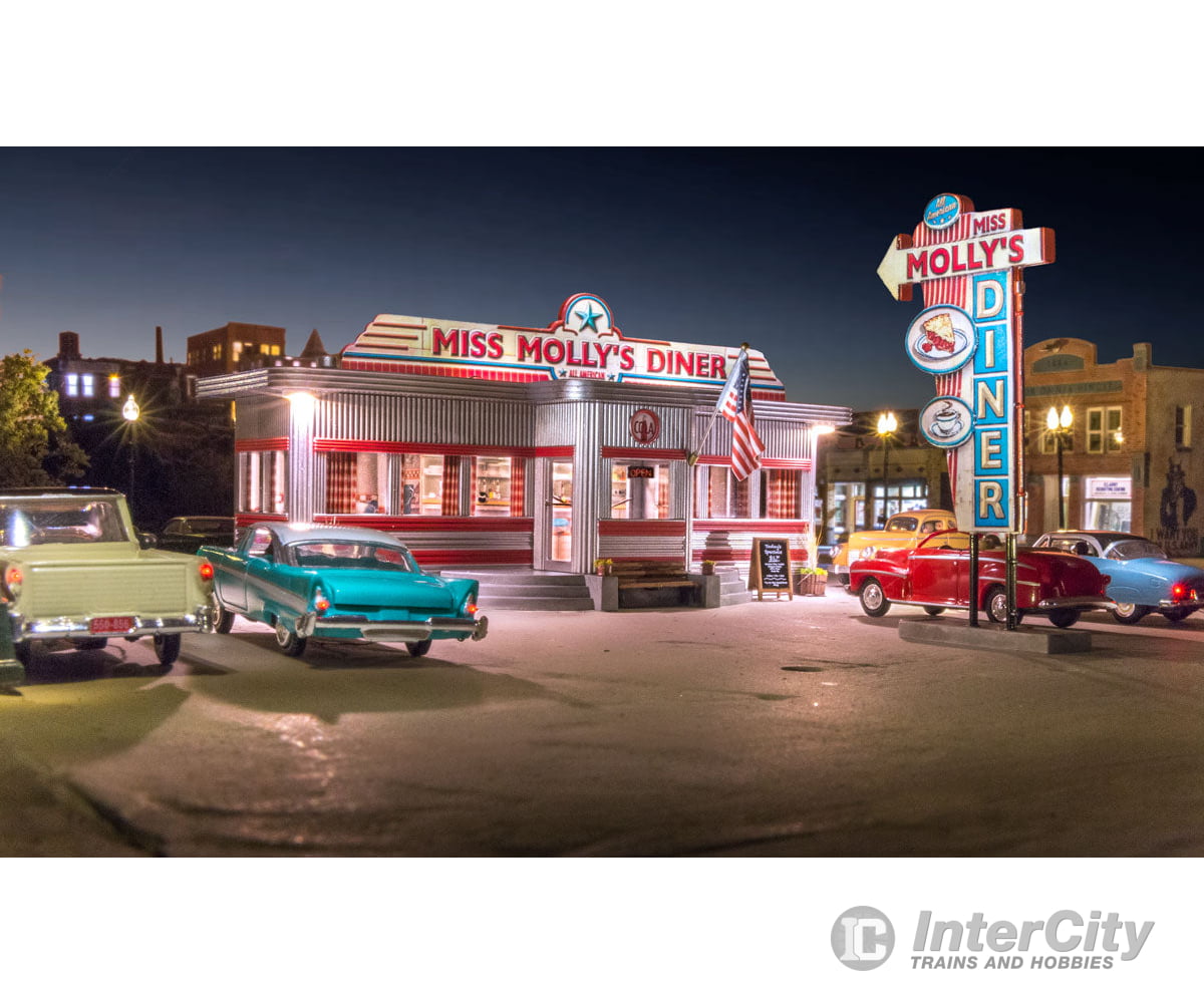 Woodland Scenics 5066 Miss Molly’s Diner Ho Scale Structures