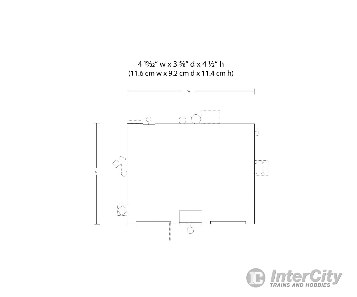 Woodland Scenics 5067 Records & Recruiting Ho Scale Structures