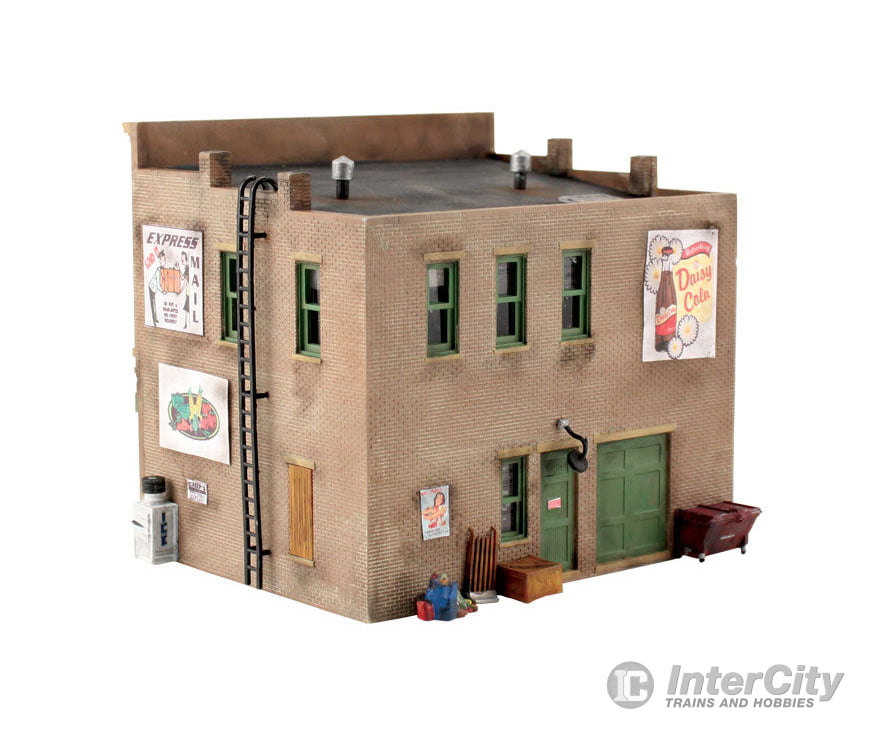 Woodland Scenics 5200 Fresh Market - Landmark Structures(R) - - Kit 2 - 7/16 X 2’ 6.2 5.1Cm