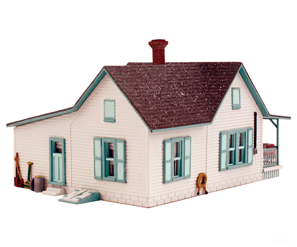 Woodland Scenics 5206 Country Cottage - Landmark Structures(R) - - Kit 2 - 1/32 X 2 - 29/32’ 5.1