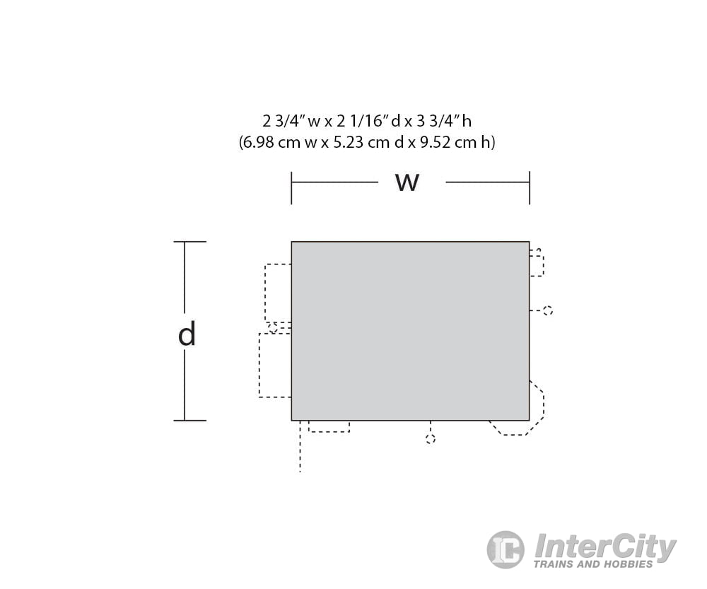 Woodland Scenics 5214 Davenport Department Store - Landmark Structures(R) - - Kit 2 - 3/4 X 2 -