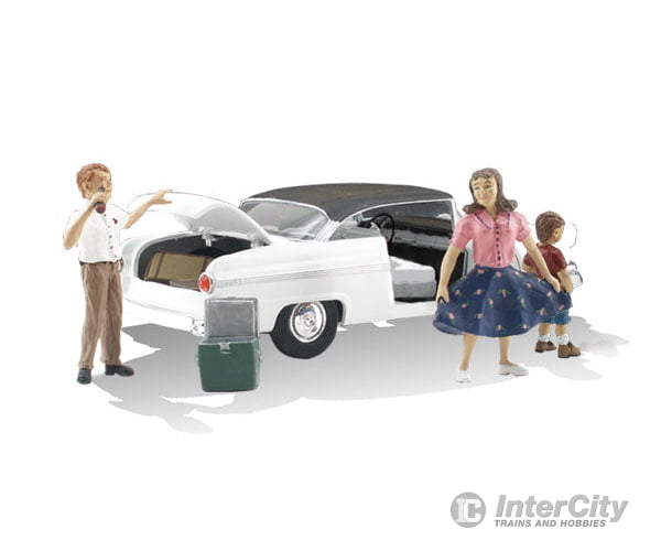 Woodland Scenics 5342 Autoscenes(Tm) - - Pit Stop Cars & Trucks