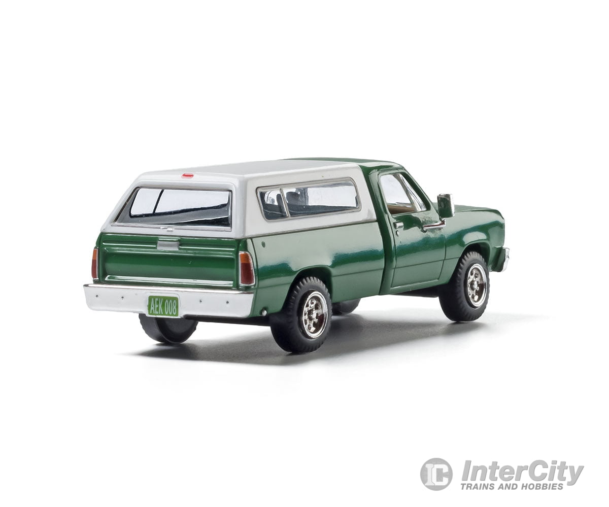 Woodland Scenics 5364 Camper Shell Truck - Modern Era Vehicles - - Green White Cars & Trucks