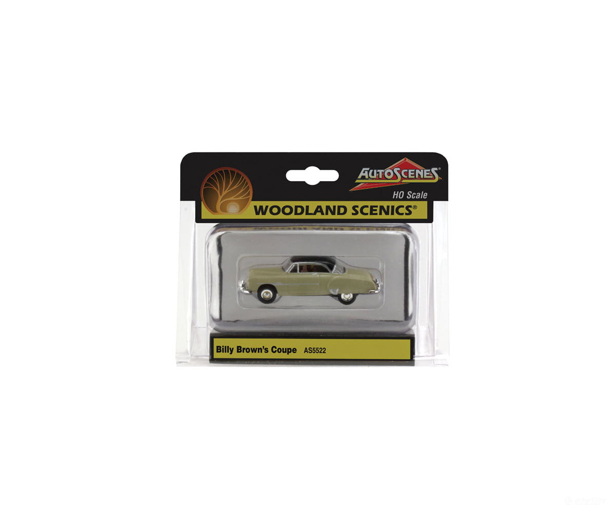 Woodland Scenics 5522 Billy Brown Coupe Cars & Trucks