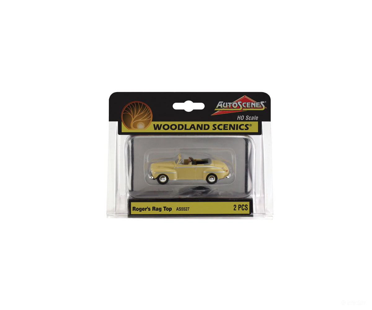 Woodland Scenics 5527 Roger Rag Top(Ho) Cars & Trucks