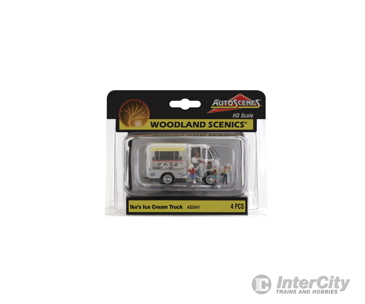 Woodland Scenics 5541 Ike’s Ice Cream Truck Cars & Trucks
