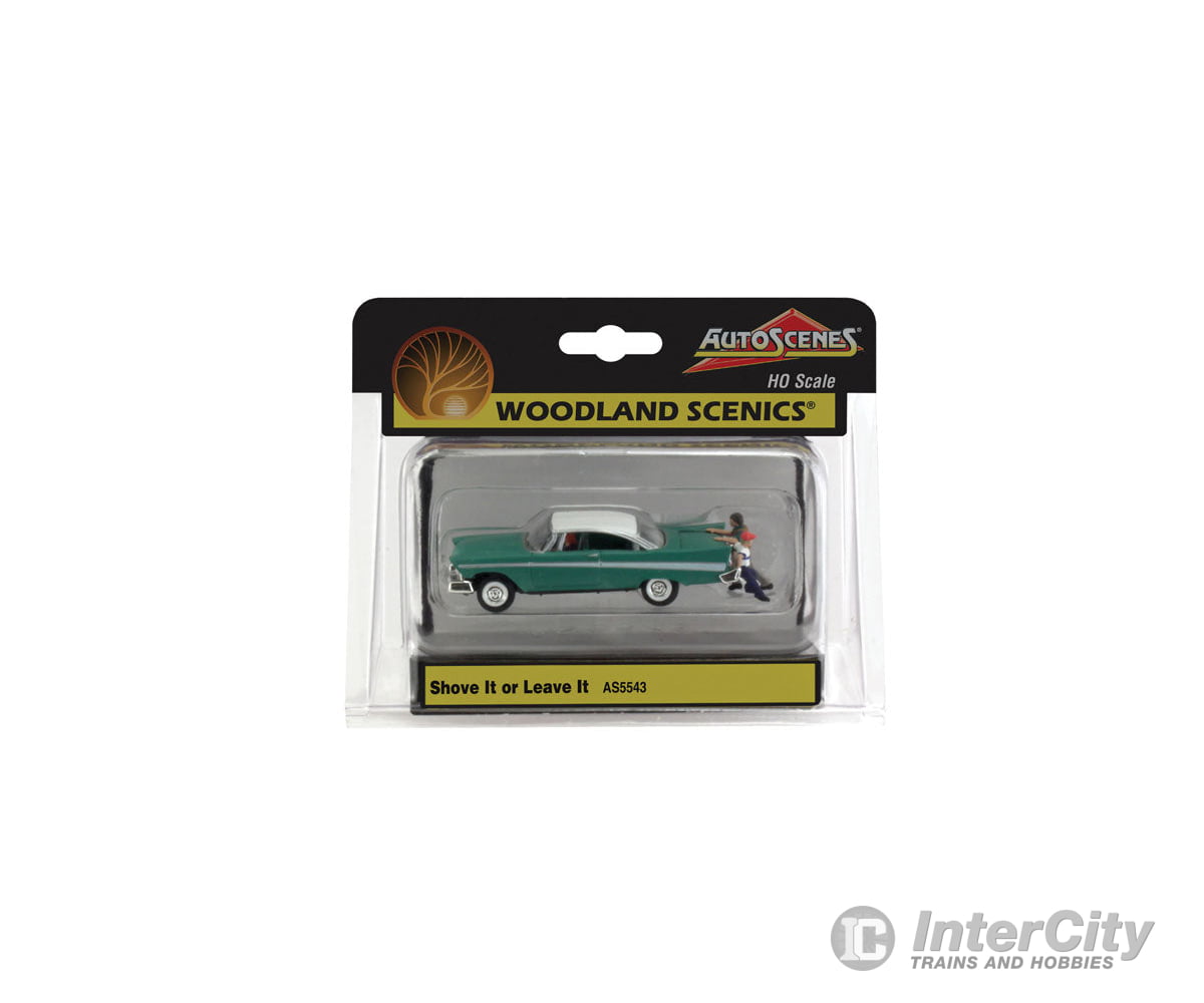 Woodland Scenics 5543 Shove It Or Leave Ho Scale Cars & Trucks