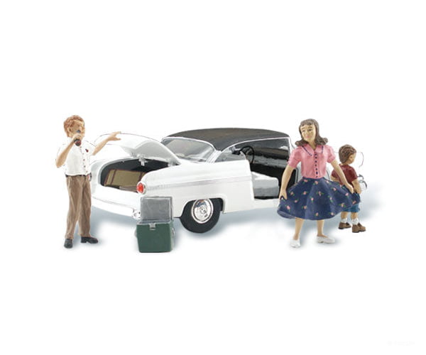 Woodland Scenics 5546 Pit Stop Ho Scale Cars & Trucks