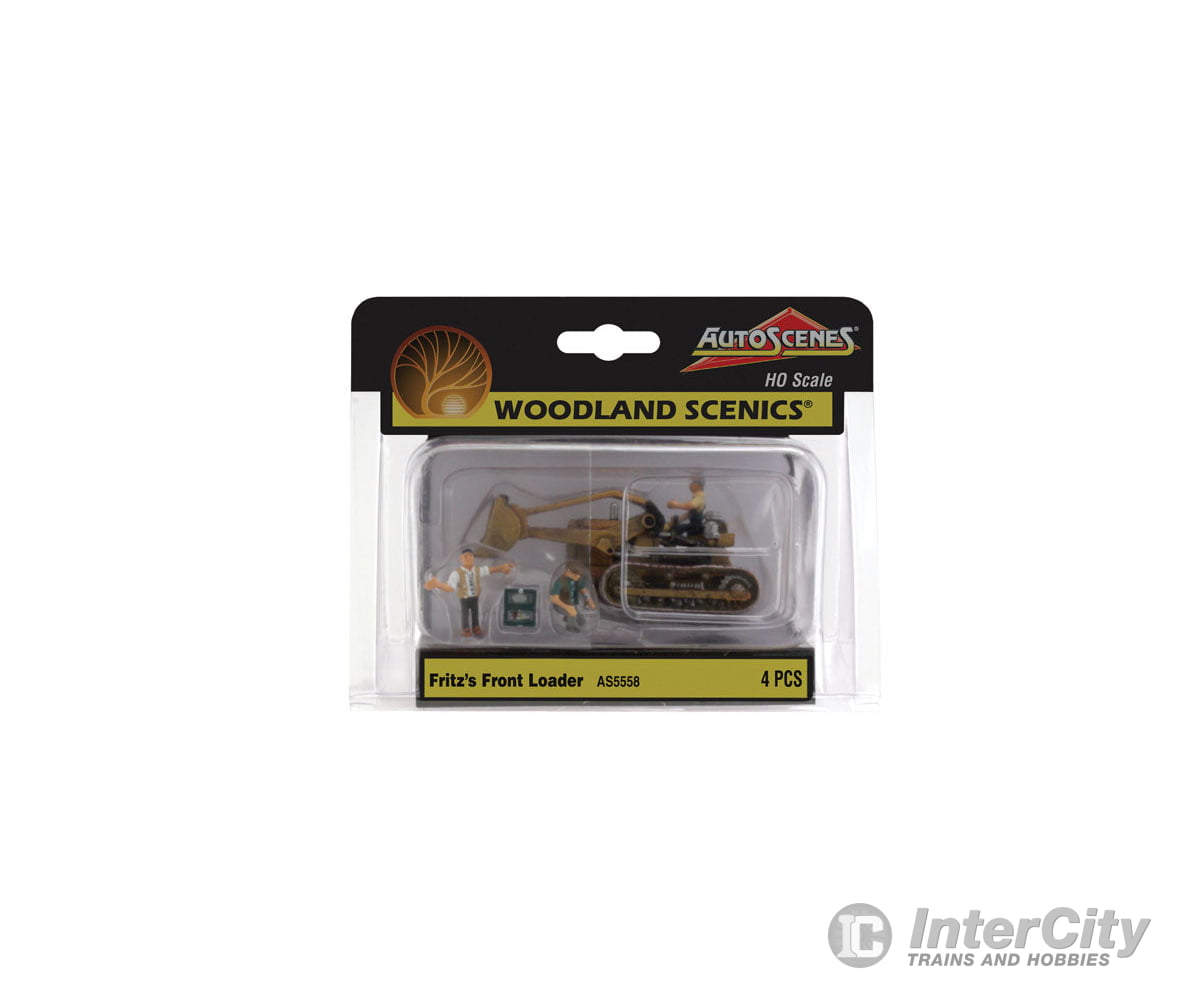 Woodland Scenics 5558 Fritz’s Front Loader Ho Scale Cars & Trucks