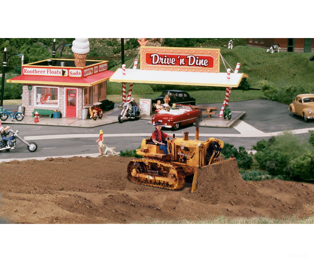 Woodland Scenics 5562 Dewie’s Dozer Ho Scale Cars & Trucks