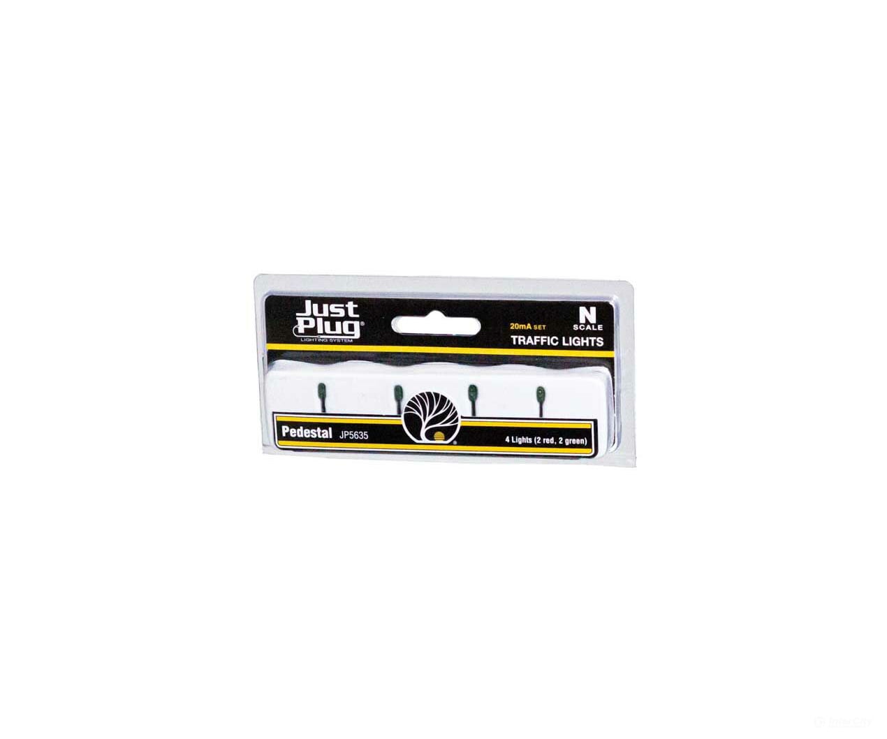 Woodland Scenics 5635 Pedestal Traffic Lights (N) Lights & Electronics