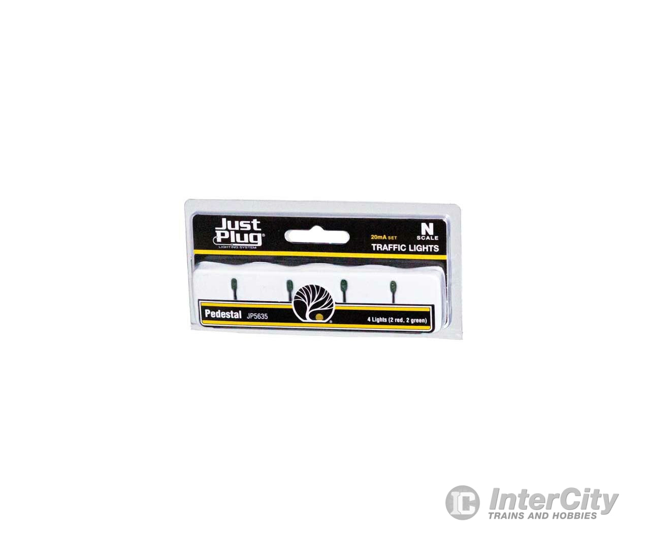 Woodland Scenics 5635 Pedestal Traffic Lights (N) Lights & Electronics