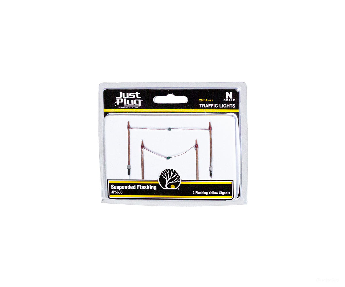 Woodland Scenics 5636 Suspended Flashing Lights (N) & Electronics