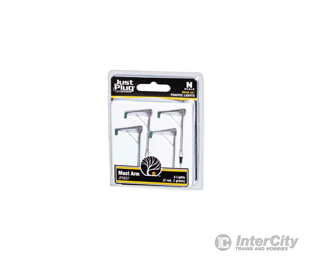 Woodland Scenics 5637 Mast Arm Traffic Lights (N) Lights & Electronics