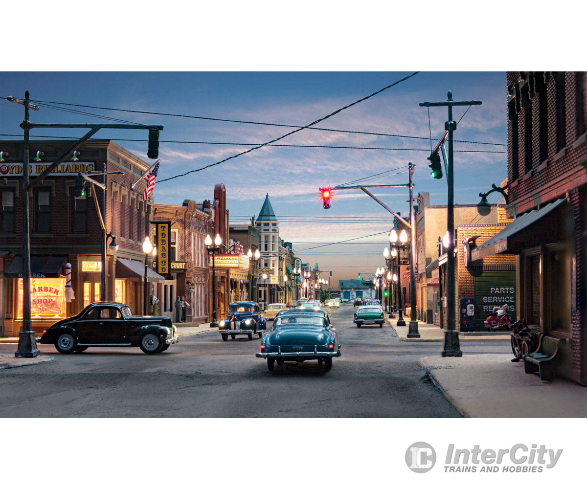 Woodland Scenics 5651 Just Plug(R) Pedestal Traffic Lights & Electronics