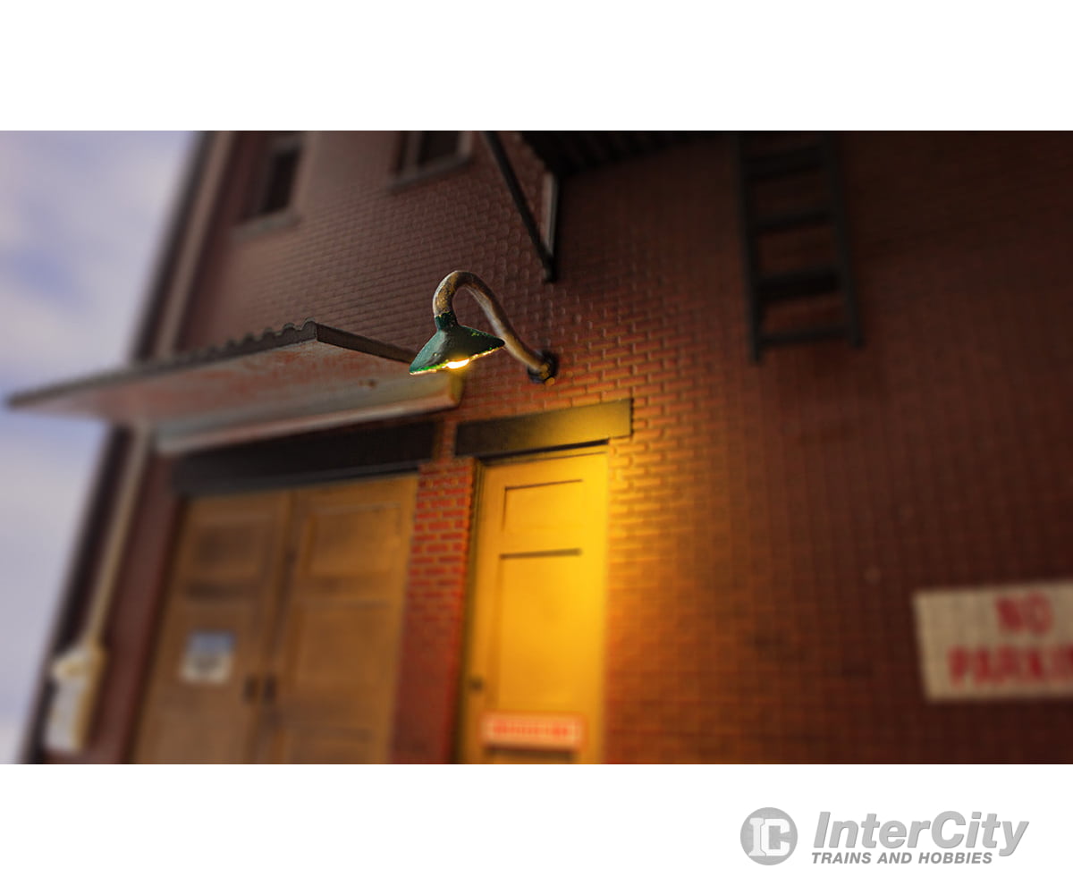 Woodland Scenics 5662 Gooseneck Wall Mount Lights (2/Pk) (O) & Electronics