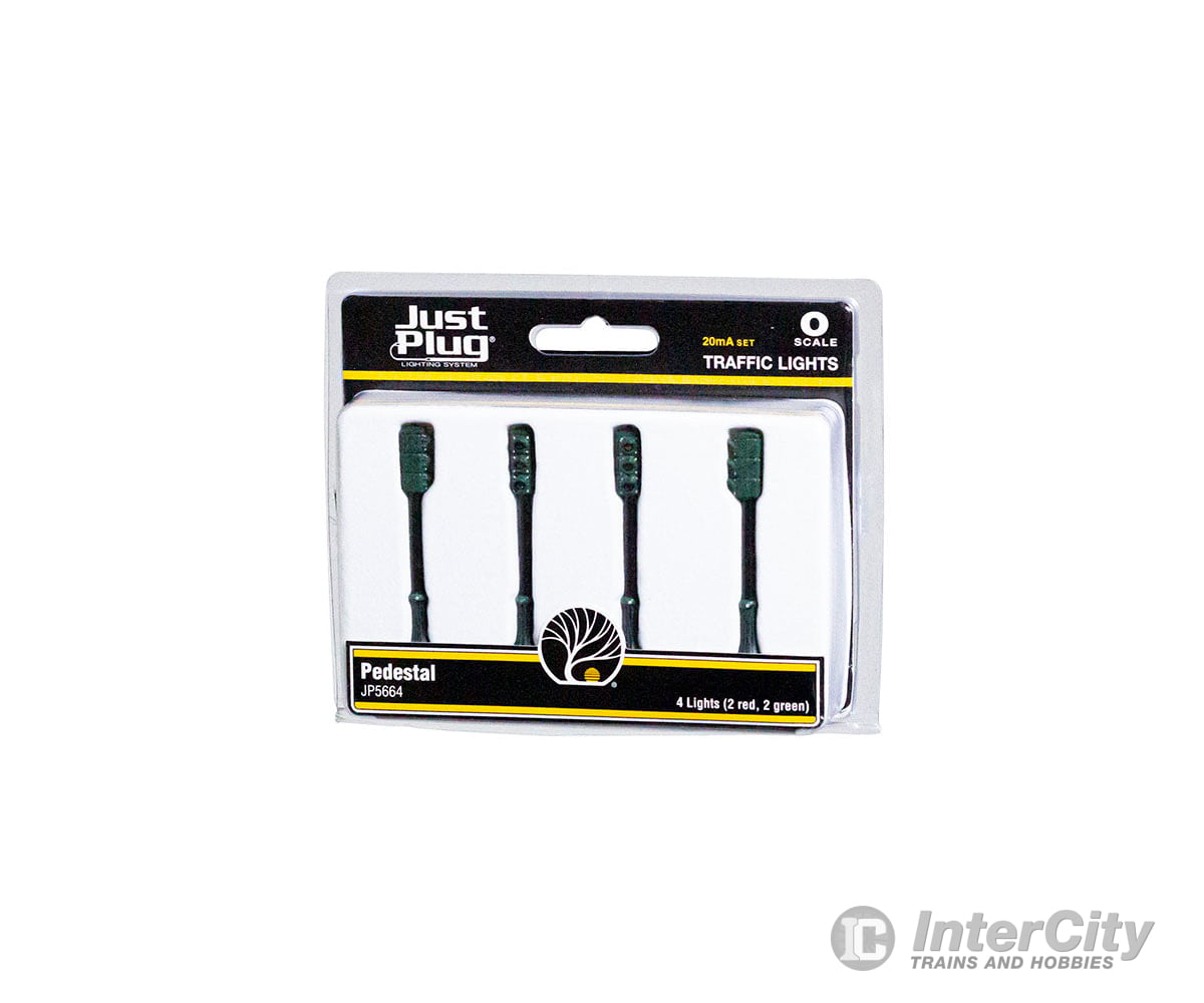 Woodland Scenics 5664 Pedestal Traffic Lights (O) & Electronics