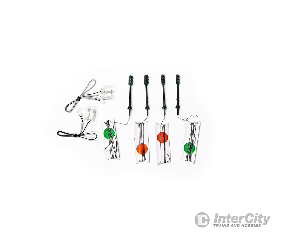 Woodland Scenics 5664 Pedestal Traffic Lights (O) & Electronics