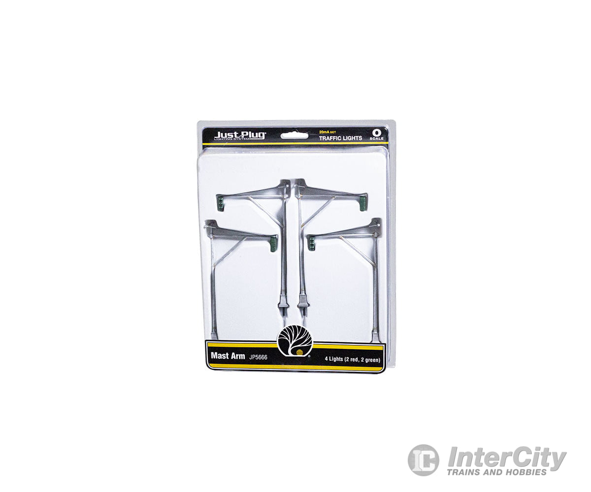 Woodland Scenics 5666 Mast Arm Traffic Lights (O) & Electronics